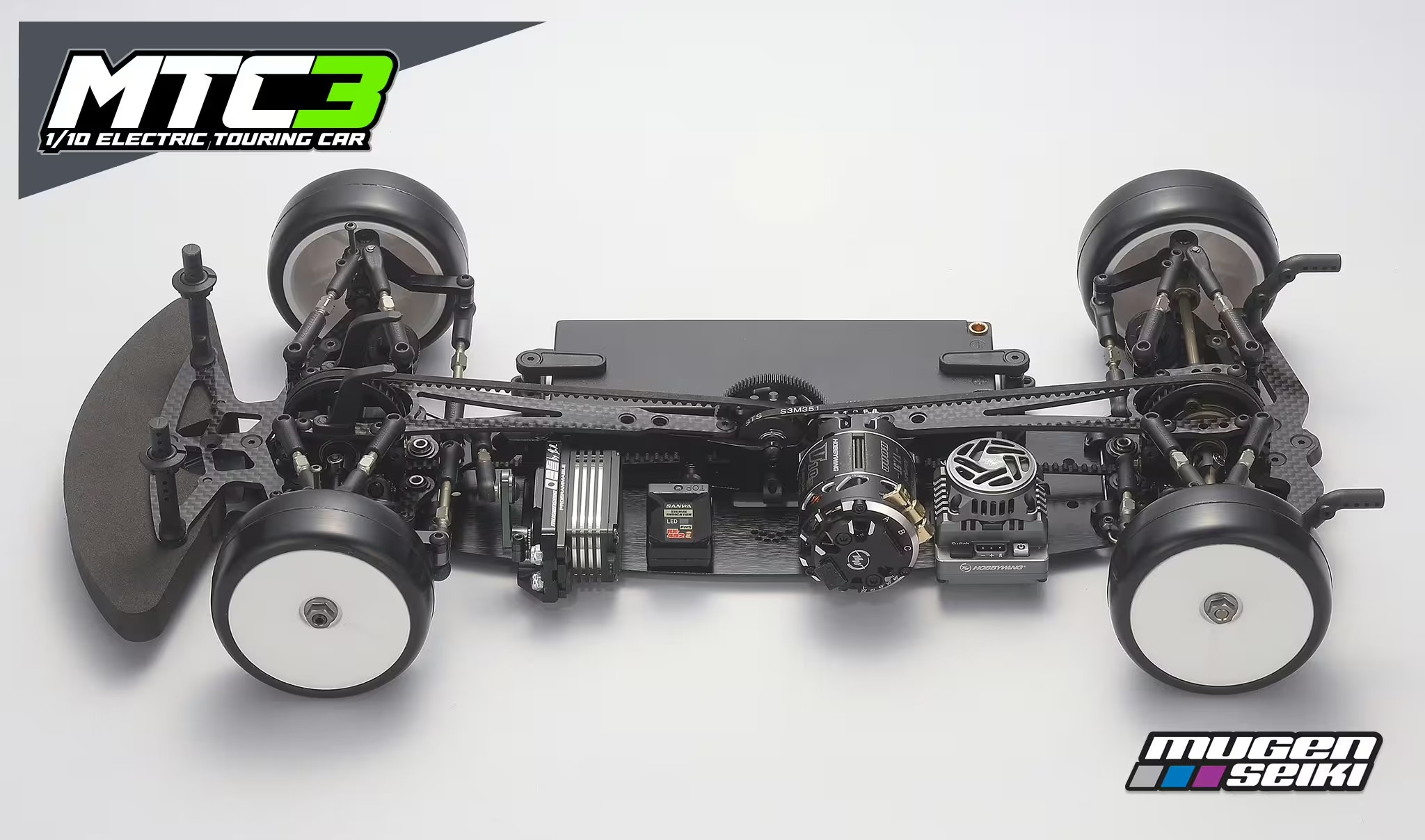 Mugen Seiki MTC-3 Touring Car Kit 1:10 with Aluminum Chassis