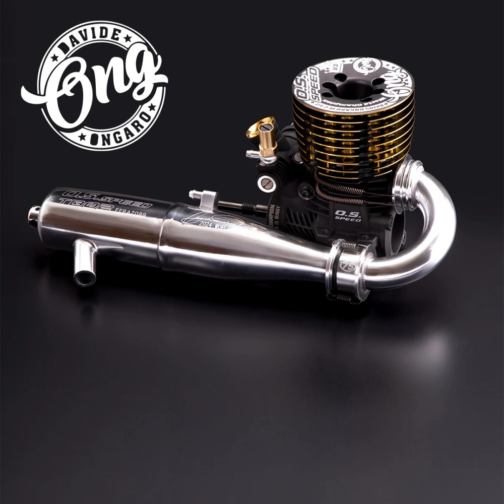 O.S.SPEED B2105 Ongaro V3 World Champion Combo Set – Αγωνιστικός Nitro Engine .21 με Εξάτμιση & Manifold