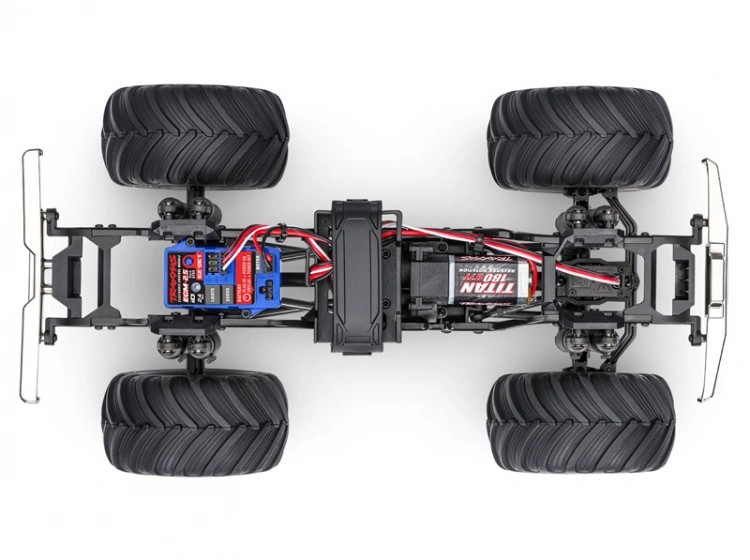 Traxxas TRX-4MT Chevrolet K-10 Monster Truck RTR Black - 2S LiPo/USB Charger