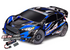 Traxxas Ford Fiesta 4x4 BL-2S Brushless 1/10 RTR AWD Rally Car Blue
