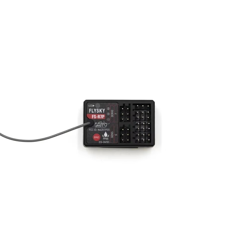 Flysky R7P ANT Receiver – Δέκτης 7 Καναλιών με PWM, PPM, i-BUS & S.BUS