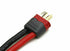 Gold connector Deans Ultra Plug with insulating cap male - RACERC