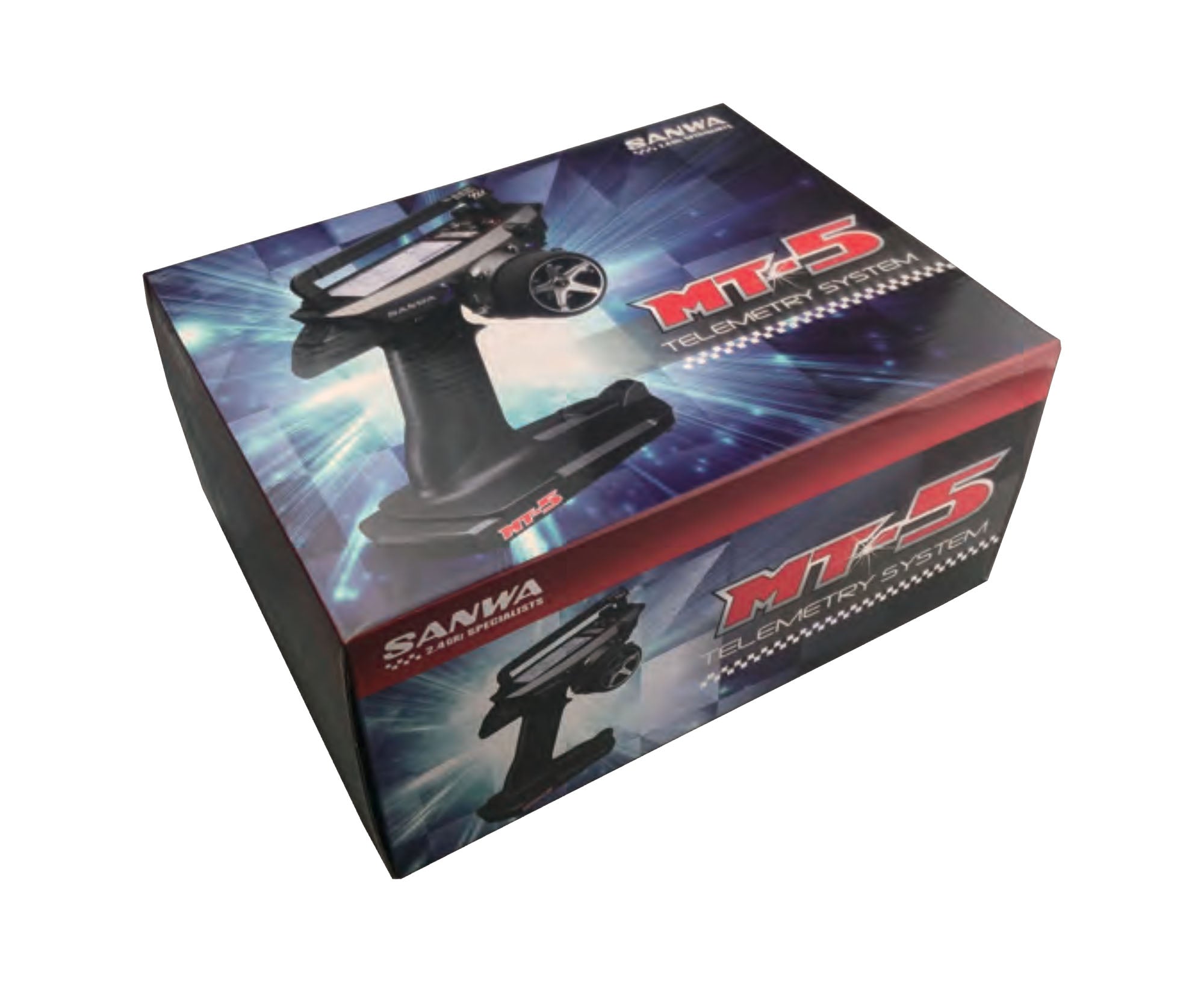 Sanwa MT-5 Radio System 2.4GHz FH5 με RX-493i Receiver (Telemetry)