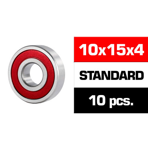 Ultimate Racing 10×15×4mm HS Rubber Sealed Bearing Set – 6700-2RS (10τμχ)