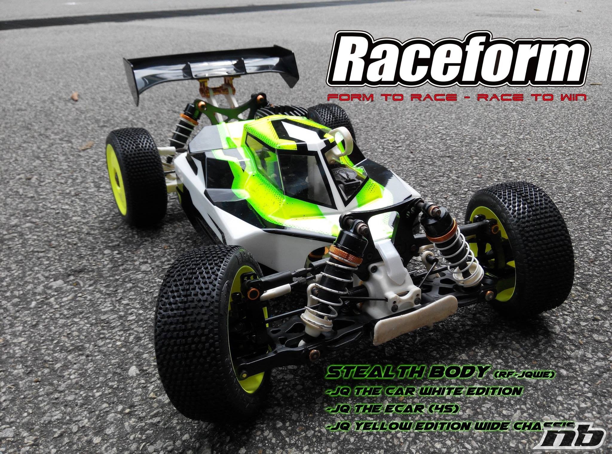 RACEFORM STEALTH BODY FOR JQ WHITE EDITION - RACERC