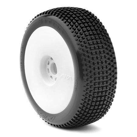 1:8 BUGGY ENDUROEVO WHEEL PRE-MOUNTED WHITE - RACERC