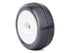 1:8 BUGGY GRIDIRON II SUPER SOFT EVO WHEEL PRE-MOUNTED WHITE - RACERC