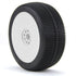 1:8 BUGGY ZIPPS SOFT EVO WHEEL PRE-MOUNTED WHITE - RACERC