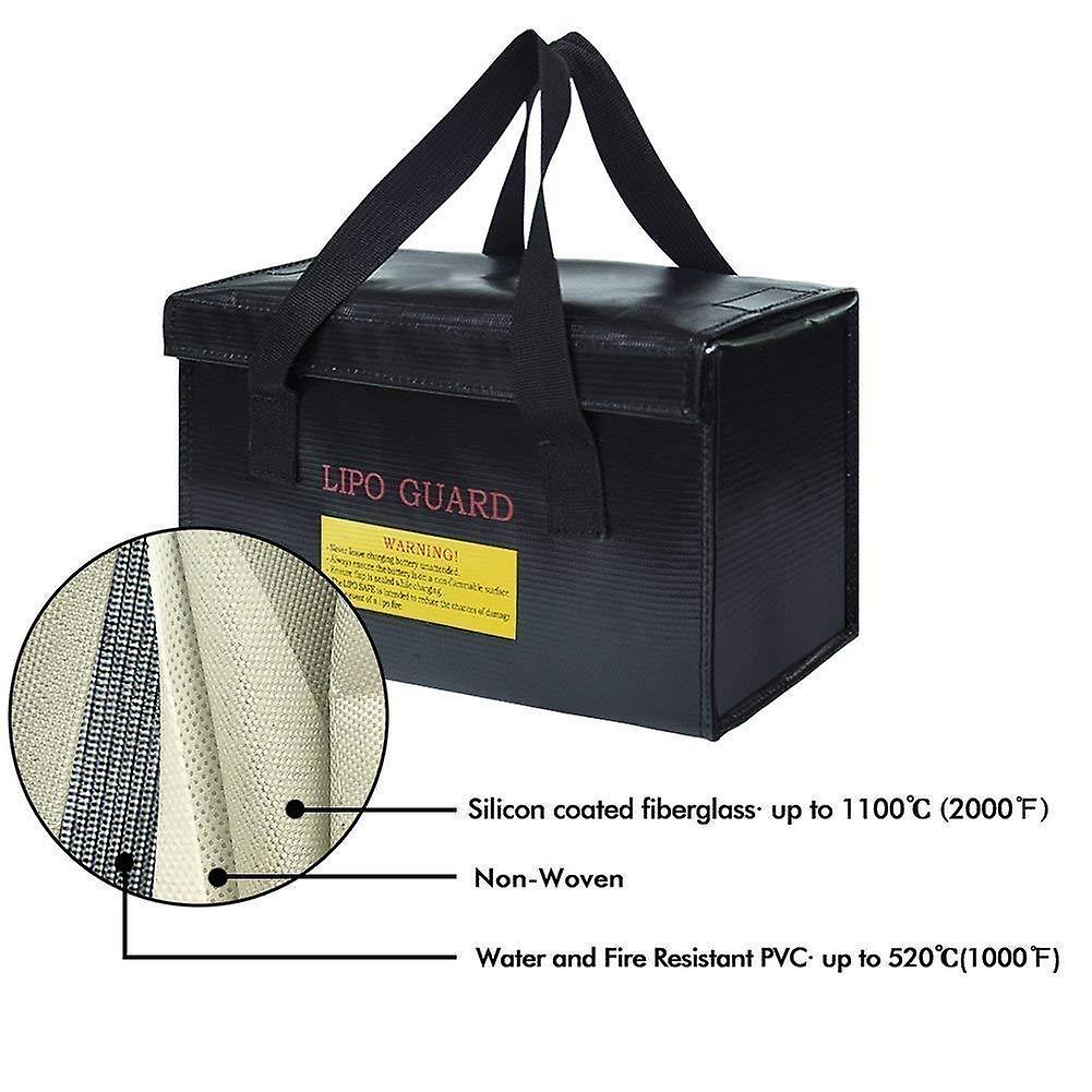 ProtonRC Lipo bag fireproof battery bag ideal for charging fire-resistant lipo batteries (size cm 260x 130 x 150)