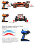 X - Knight 1 : 18 Scale 2.4GHz 4CH 4 Wheel-drive Extreme Car RTR - RACERC
