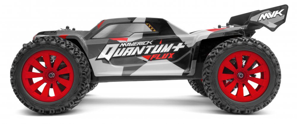 MAVERICK Quantum+ XT Flux 3s 1/10 Stadium Truck - Red