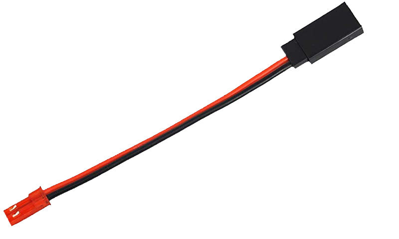 ProtonRC JST Male To FUTABA Female 22AWG Silicone Wire L=100mm
