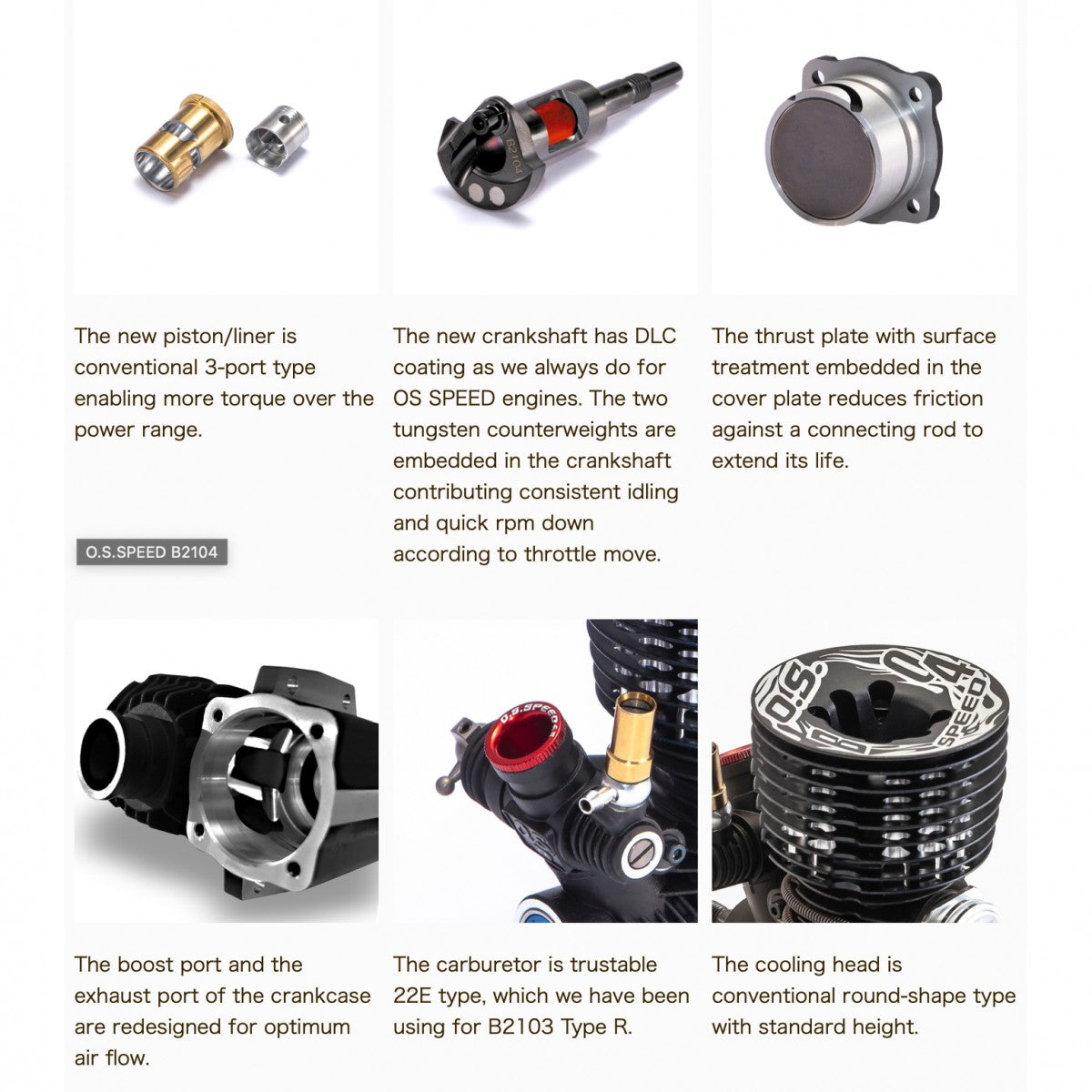 O.S.Engine O.S. SPEED B2104 Off-Road Combo OS1DA01