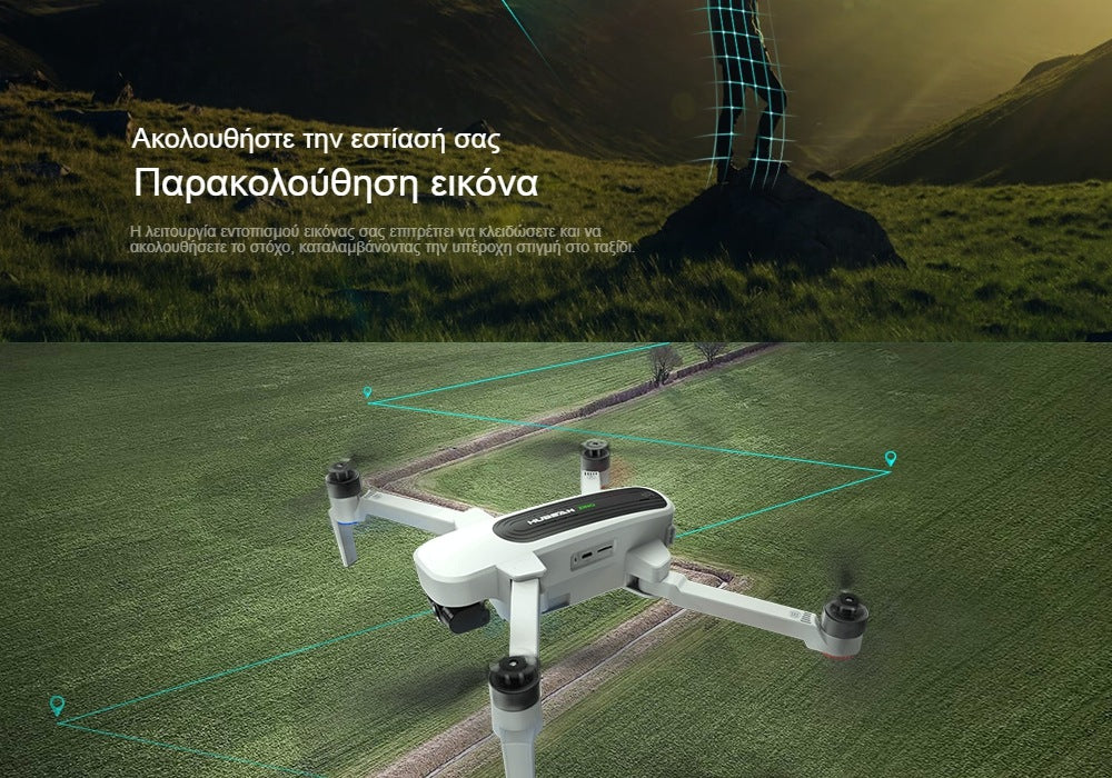 HUBSAN Zino GPS 5G WiFi 1KM FPV with 4K UHD Camera 3-Axis Gimbal RC Drone Quadcopter RTF
