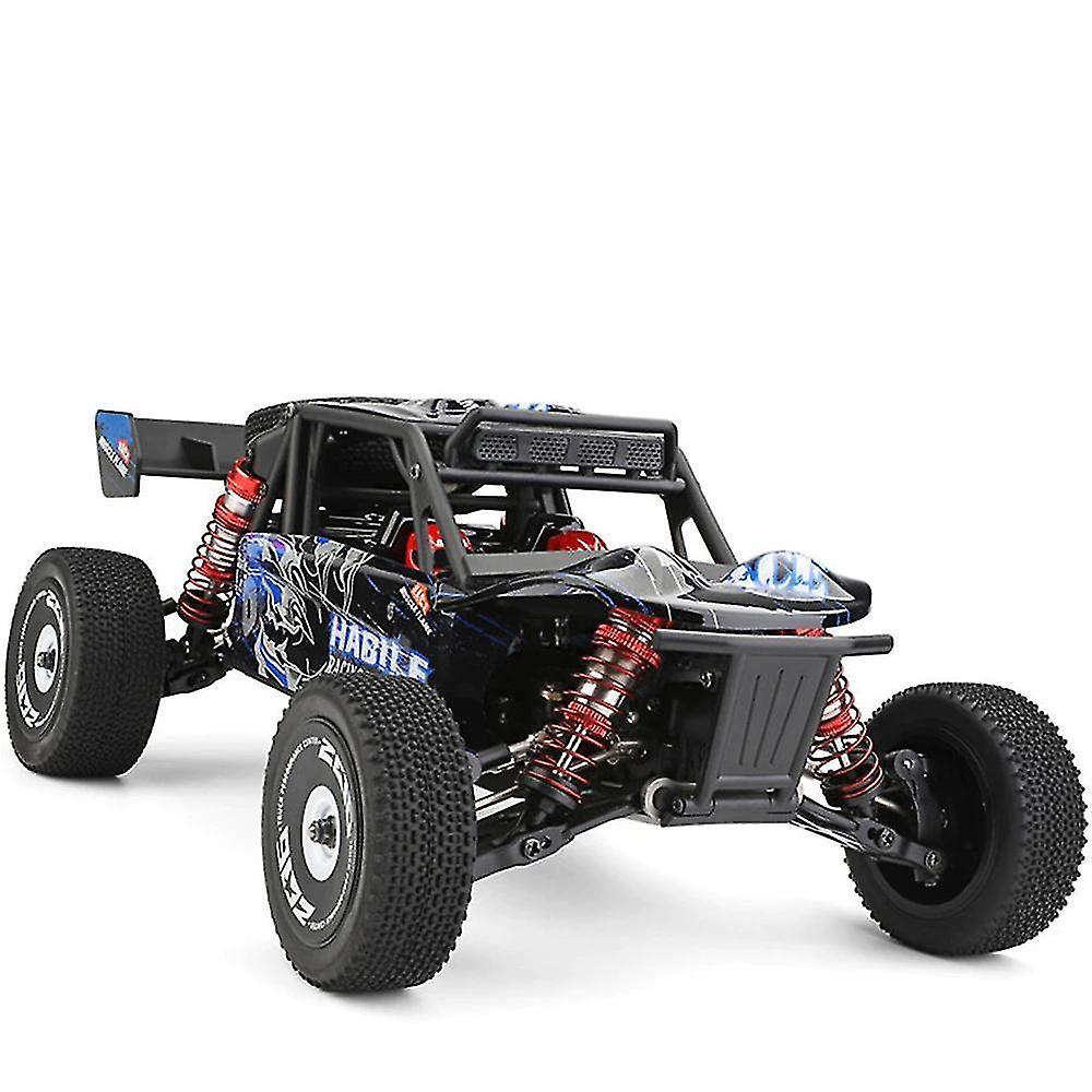 Wltoys 124018 High Speed Racing Car 60km/h 1/12 2.4GHz RC Car Off-Road Drift Car RTR 4WD with Aluminum Alloy Chassis Zinc Alloy Gear