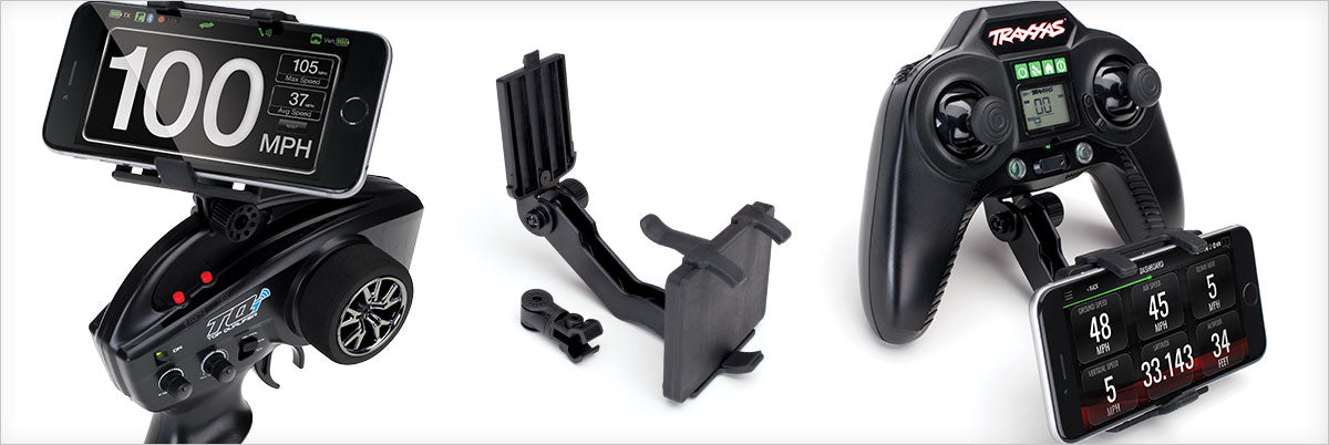 Traxxas TQi Aton Transmitters Phone Mount Set #6532 - RACERC