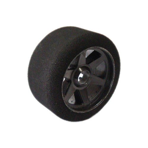 1/8 ON ROAD REAR FOAM TYRES PRE-MOUNTED CARBON WHEEL 35SH. (2pcs)