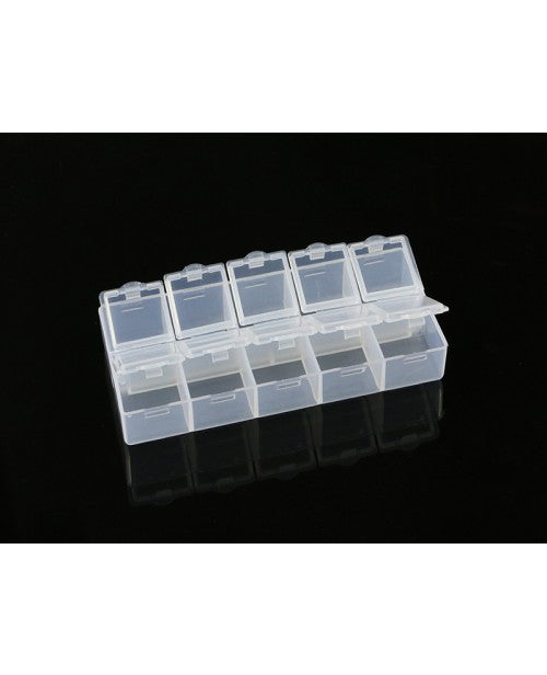ARROWMAX 10-Compartment Parts Box (132 x 58 x 20mm) AM199524 - RACERC