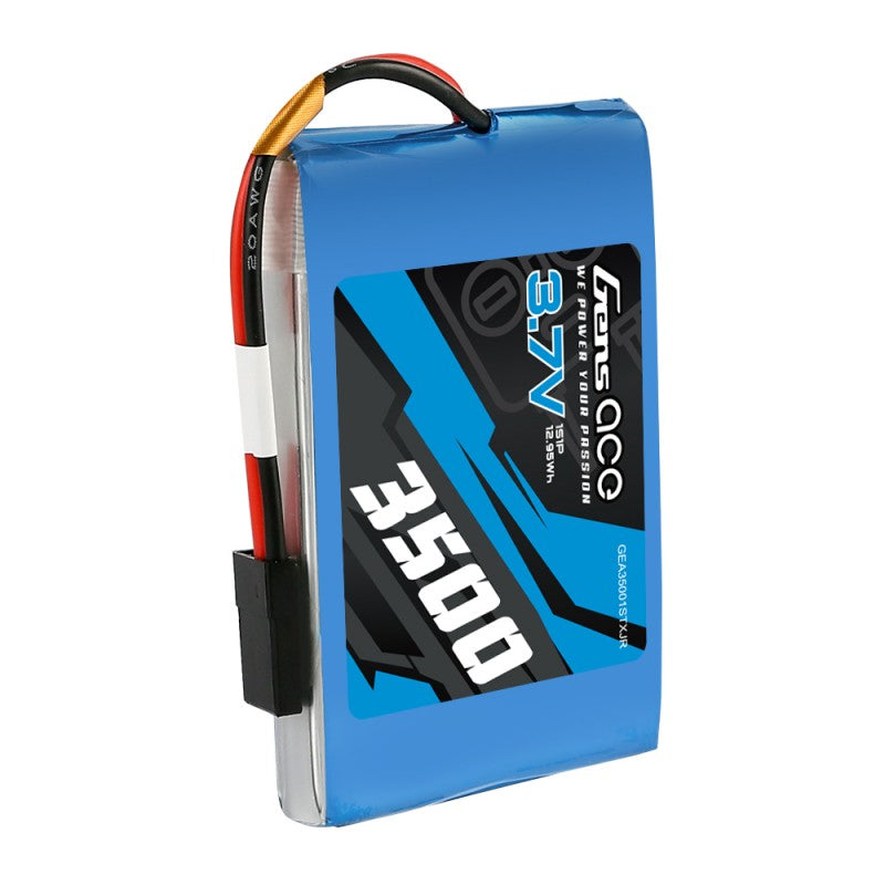 Gens ace 3500mAh 3.7V TX 1S1P Lipo Battery Pack with JR Plug