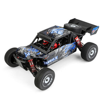 Wltoys 124018 High Speed Racing Car 60km/h 1/12 2.4GHz RC Car Off-Road Drift Car RTR 4WD with Aluminum Alloy Chassis Zinc Alloy Gear