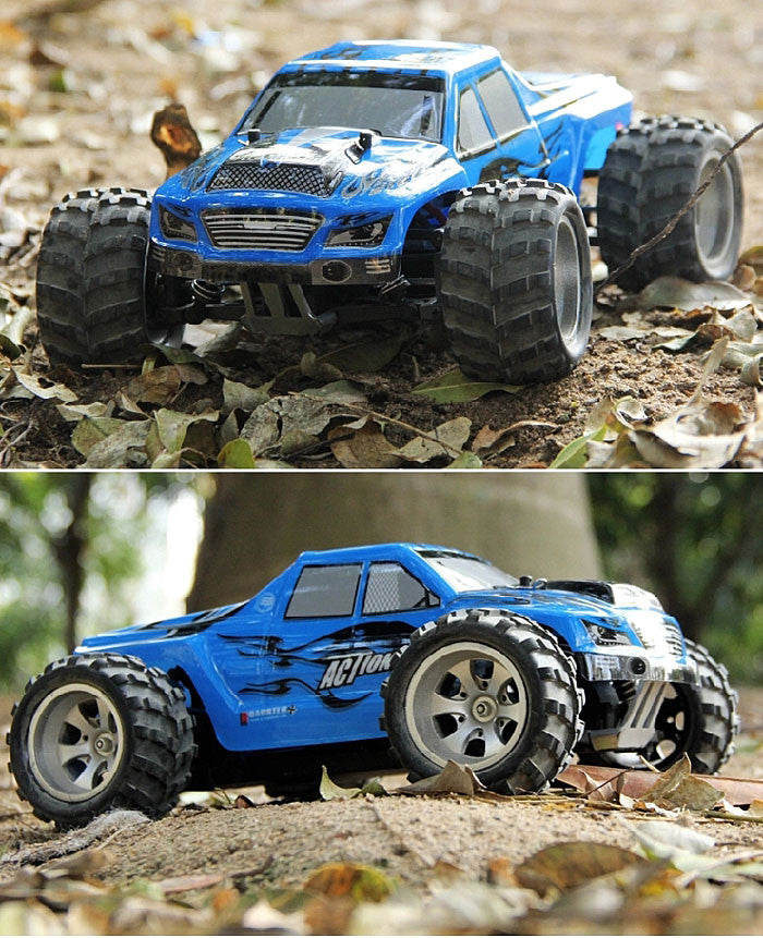 Wltoys A979 1/18 Scale Realistic 4WD 2.4GHz RC Truck Racing 50KMH High Speed Car Model - RACERC