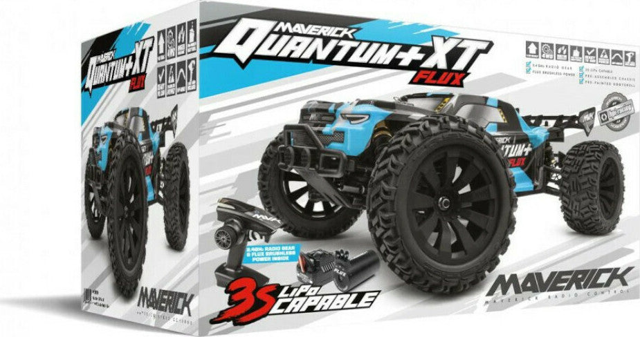 Maverick Quantum+ XT Flux 3S 1/10 4WD Stadium Truck - RTR W/o Battery & Charger