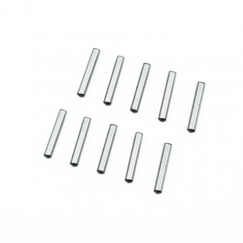 2.5X14.8MM CHROME STEEL PIN SET (10PCS.)