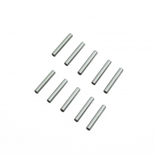 2.5X15.8MM CHROME STEEL PIN SET (10PCS.)