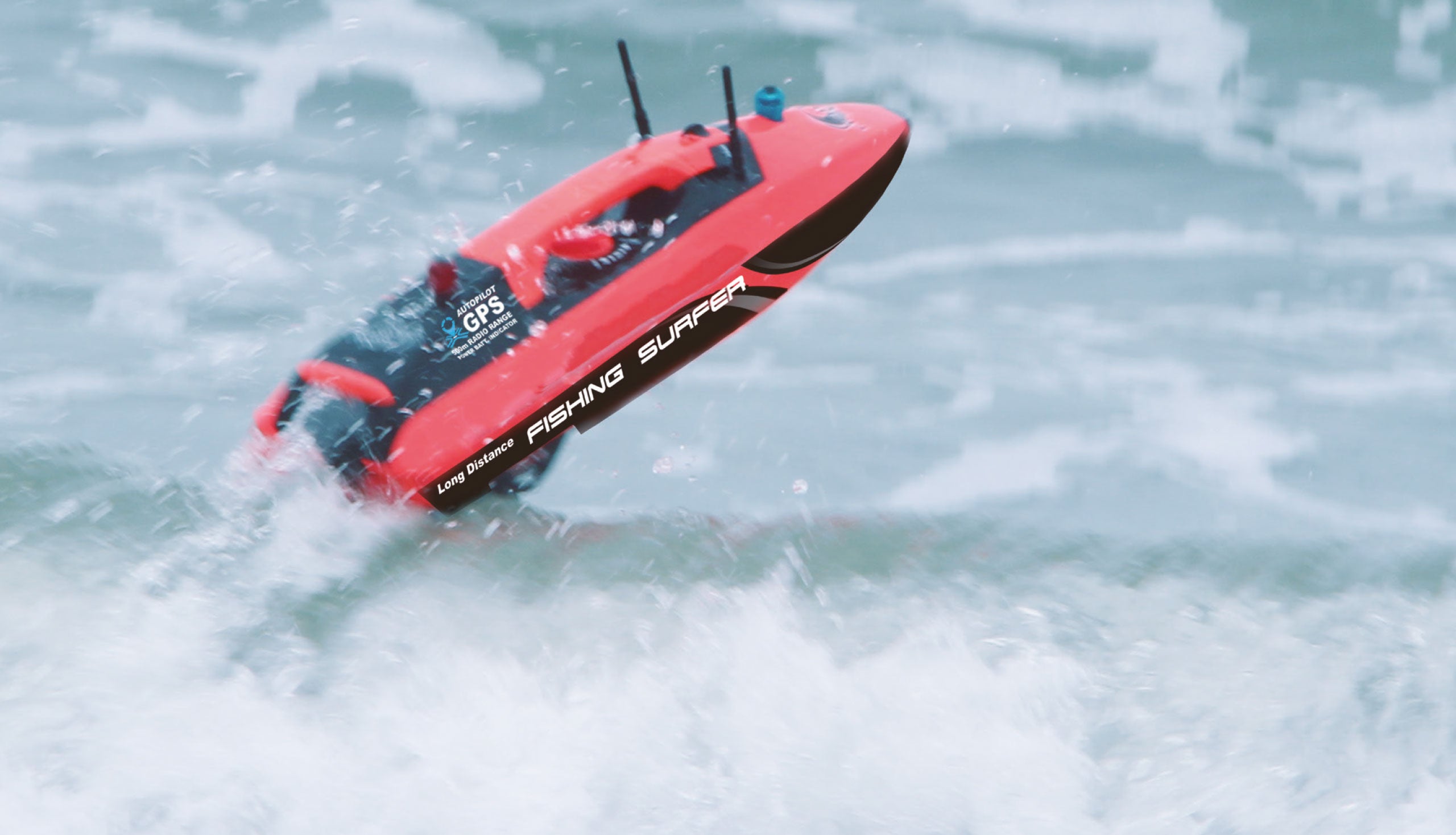 Joysway Fishing Surfer Bait Boat with GPS Autopilot