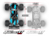 Maverick Quantum+ XT Flux 3S 1/10 4WD Stadium Truck - RTR W/o Battery & Charger