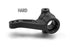 Xray Composite Steering Block - Hard - V2 for T2 T3 T4 #XR-302253 - RACERC