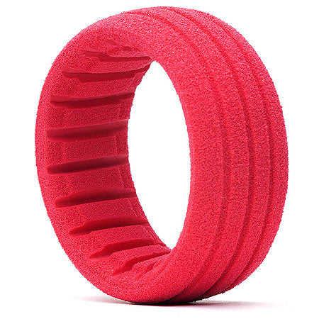 1:8 BUGGY ZIPPS SOFT EVO WHEEL PRE-MOUNTED WHITE - RACERC