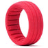 1:8 BUGGY ZIPPS SOFT EVO WHEEL PRE-MOUNTED WHITE - RACERC