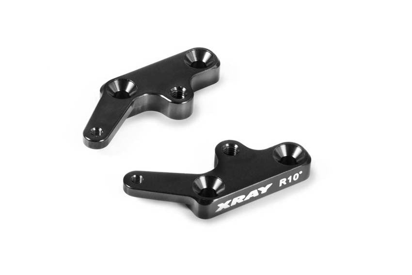XRAY 352235 - XB8 2014 Alu Steering Kingpin Plate - Swiss 7075 T6 - 10° (L + R) - RACERC