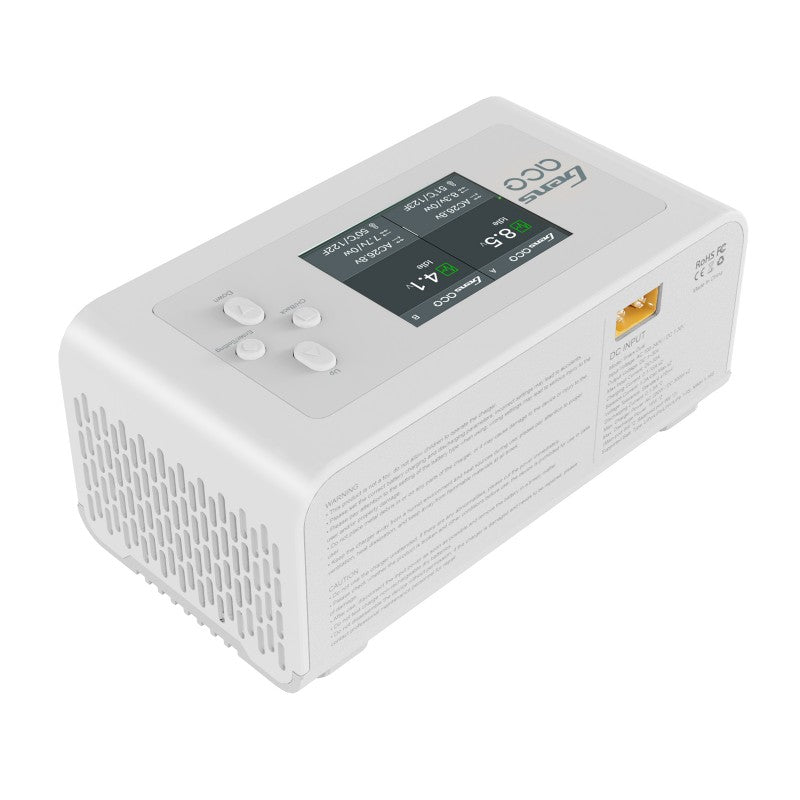 NEW GensAce Imars Dual Channel AC200W/DC300Wx2 Smart Balance RC Charger