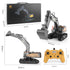 HUINA 1592 1/14 RC Excavator 22CH 2.4GHz – Τηλεκατευθυνόμενος Εκσκαφέας με Die-Cast Καμπίνα & Κάδο