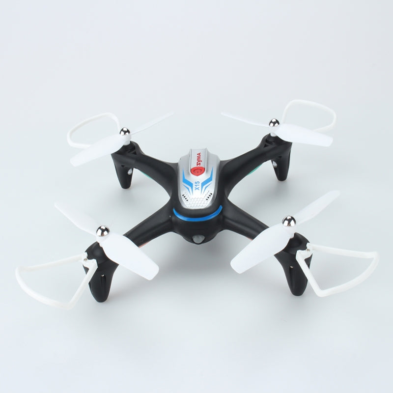 Syma X15 RC Drone 2.4GHz 4CH 6-Axis Gyro Quadcopter with Altitude Hold, 3D Flips, Headless Mode, One Key to Return and LED Lights Perfect for Beginners Kids Adults - RACERC