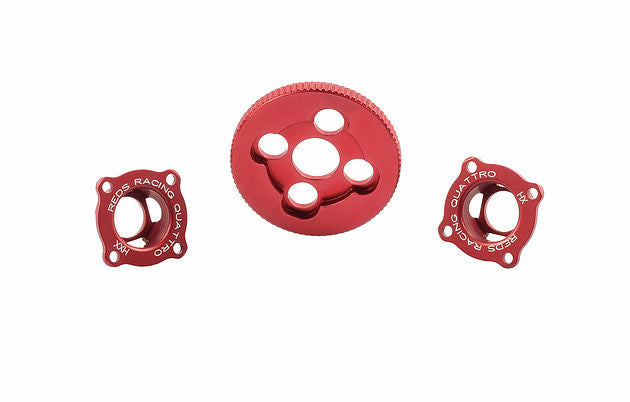FRONT PLATE QUATTRO CLUTCH OFF ROAD XH EXTRA HARD - RACERC