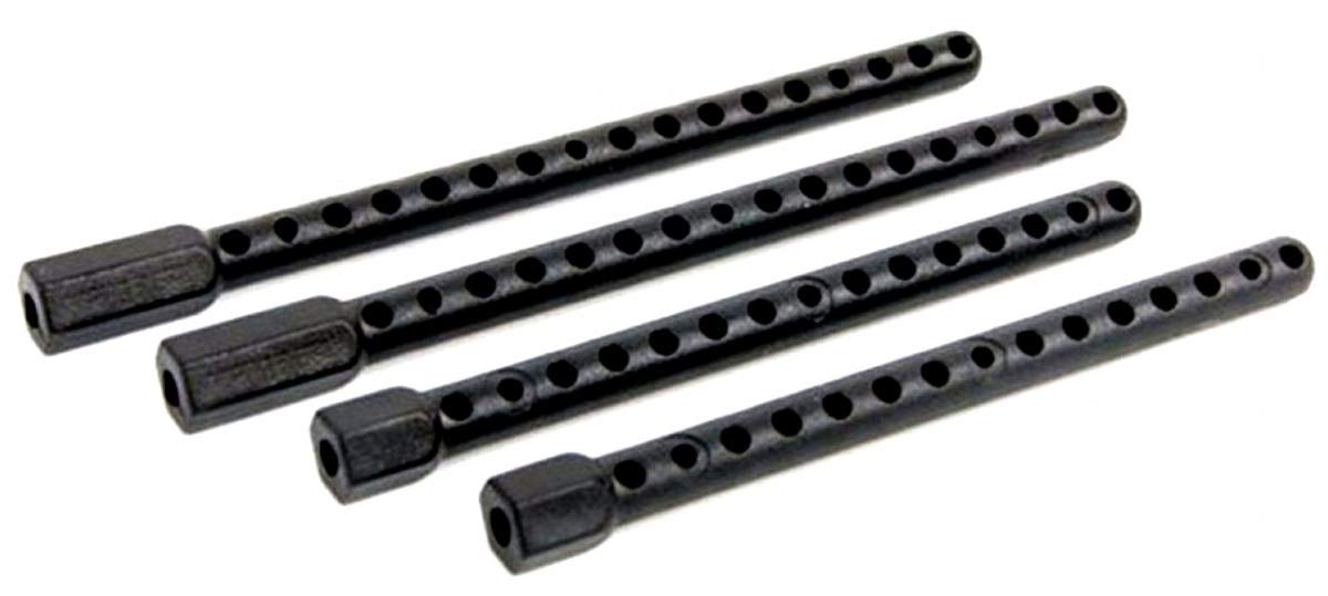 4pcs Plastic Body Post Mounts 1:10 For HSP 94123 94122 Model RC Car Replacem_B1A