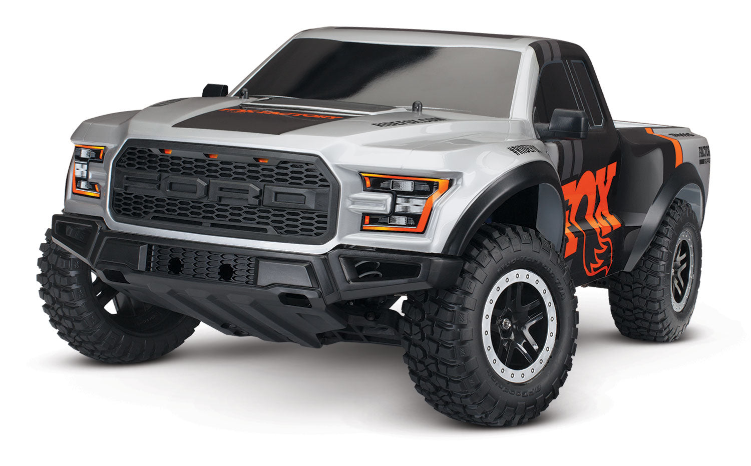 Traxxas 58094-1FOX Slash 2017 Ford F-150 SVT Raptor 1/10 Scale 2WD Fox Edition