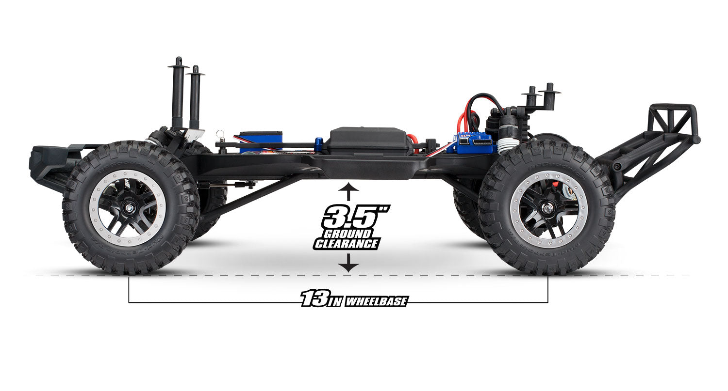 Traxxas 58094-1FOX Slash 2017 Ford F-150 SVT Raptor 1/10 Scale 2WD Fox Edition