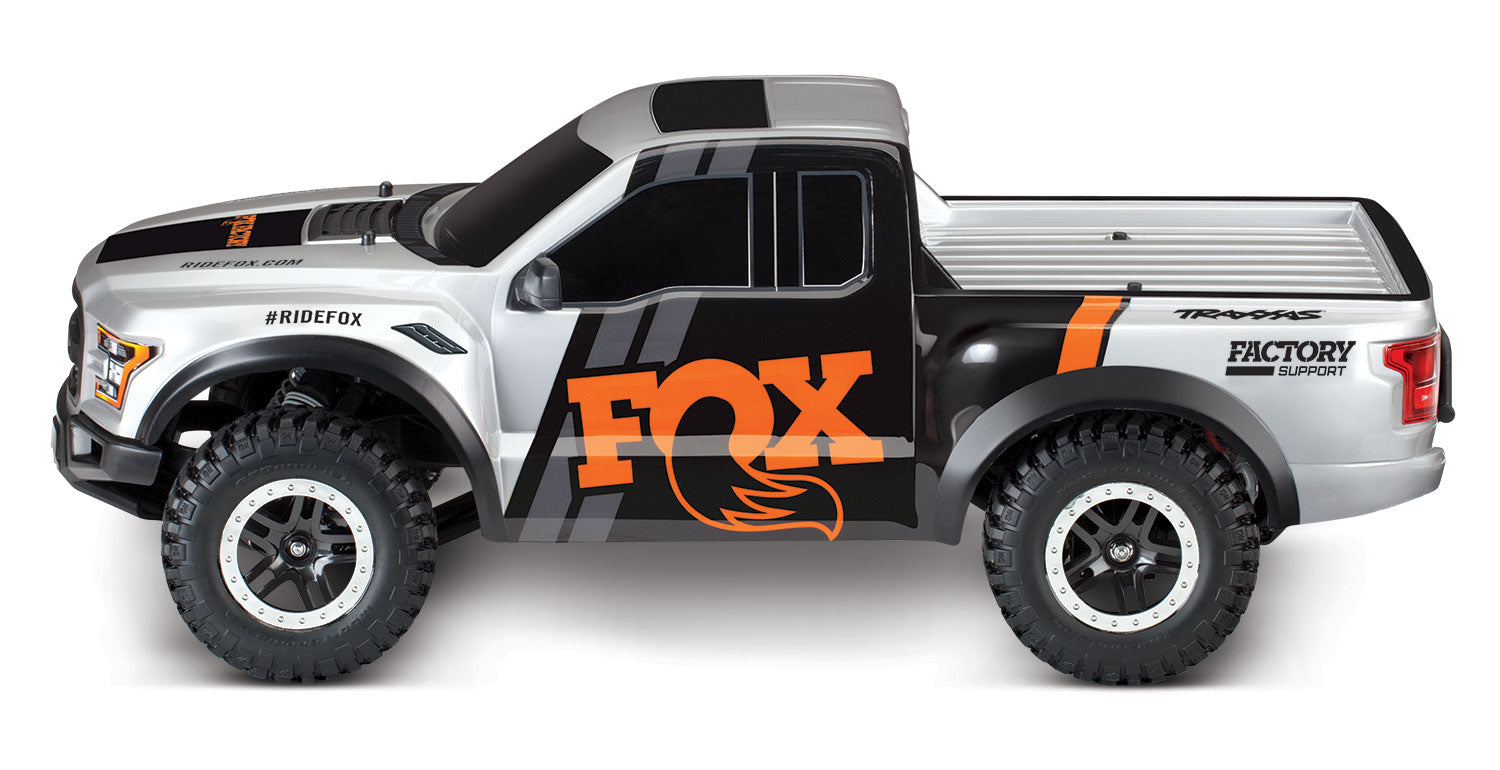 Traxxas 58094-1FOX Slash 2017 Ford F-150 SVT Raptor 1/10 Scale 2WD Fox Edition