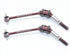 ECS DRIVE SHAFT SET V2 FOR XRAY T4 - 52MM (SPRING STEE - RACERC