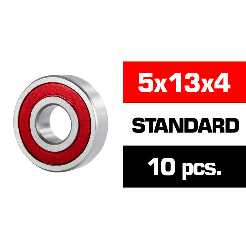 ULTIMATE 5X13X4MM "HS" RUBBER SEALED BEARING SET (10PCS)