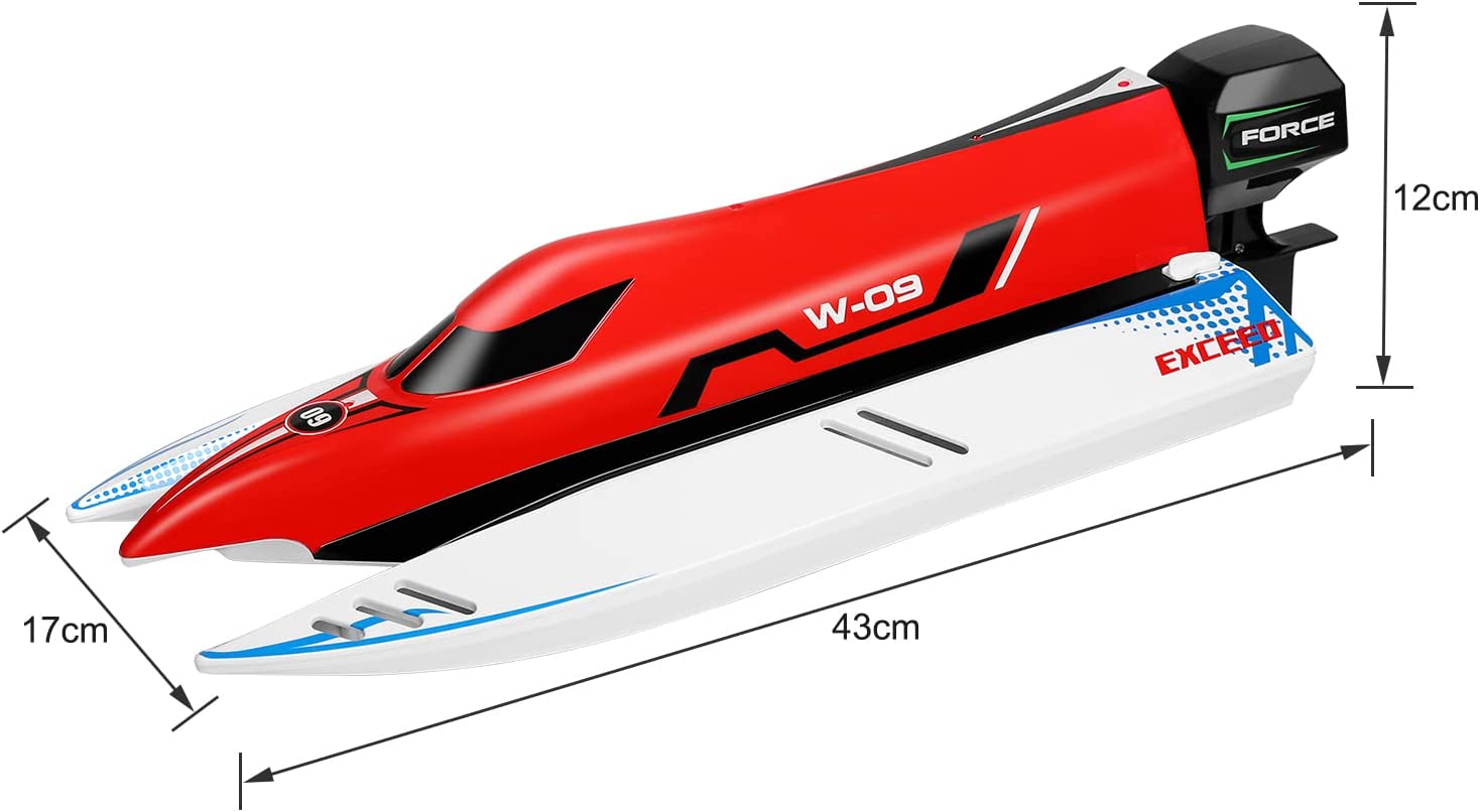 WLtoys WL915-A Brushless RC Boat, 2.4GHz Remote Control Boat, 45KM/H High Speed RC Racing Boat ( rights itself if flipped )