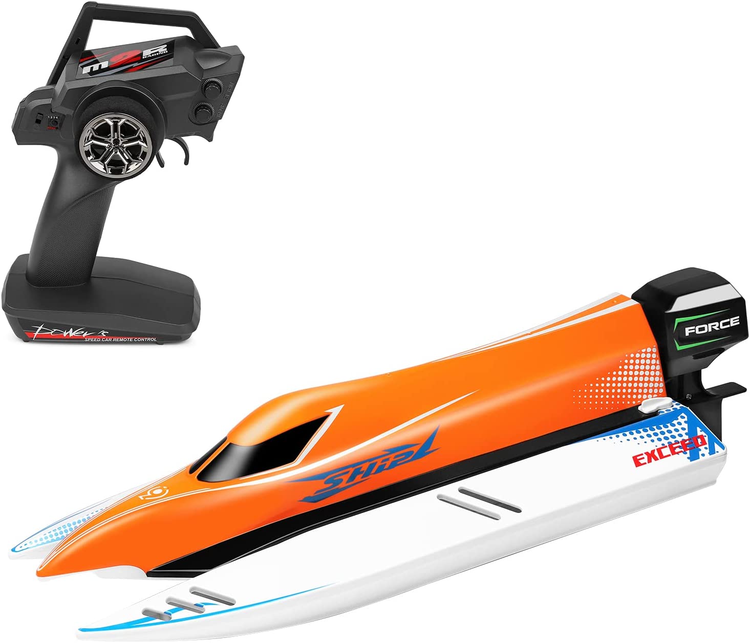 WLtoys WL915-A Brushless RC Boat, 2.4GHz Remote Control Boat, 45KM/H High Speed RC Racing Boat ( rights itself if flipped )