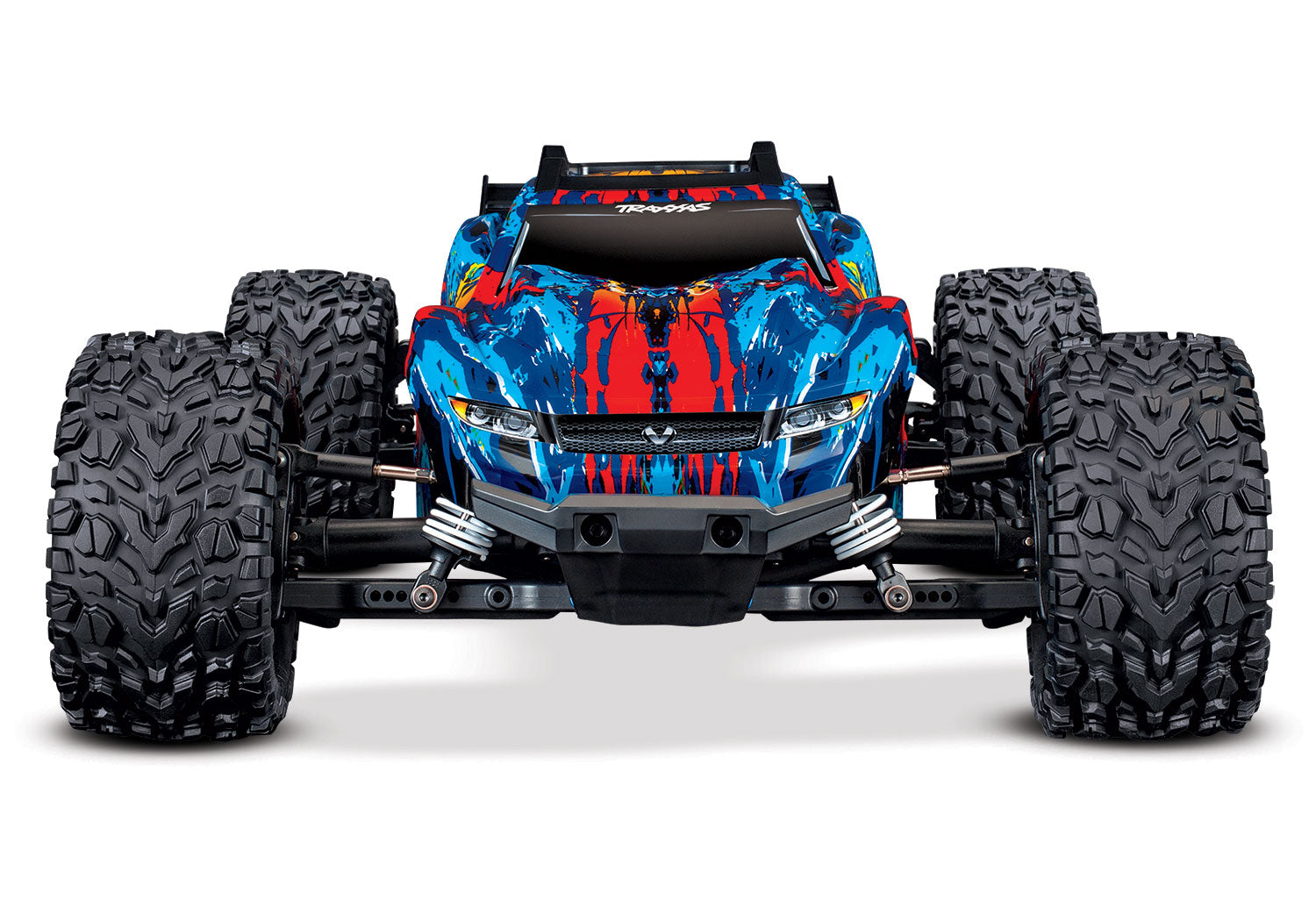Traxxas Rustler 4X4 VXL Brushless RTR 1/10 4WD Stadium Truck (Red) w/TQi 2.4GHz Radio & TSM - RACERC