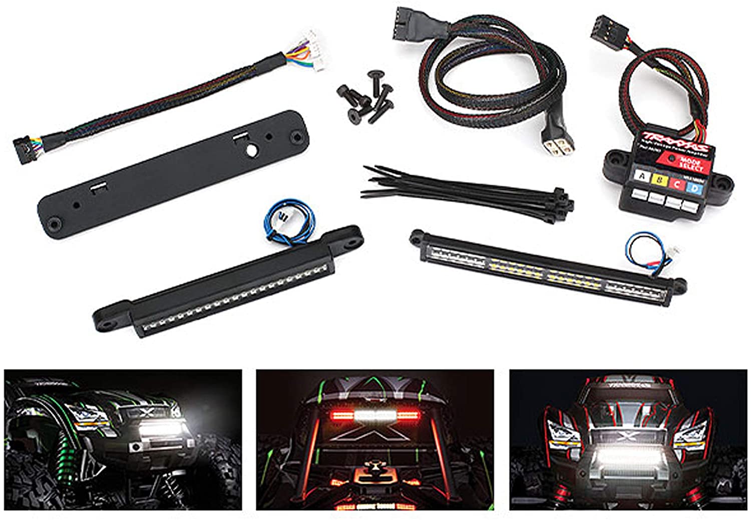 Traxxas X-Maxx High-Output LED Light Kit με TRX6590 Amplifier