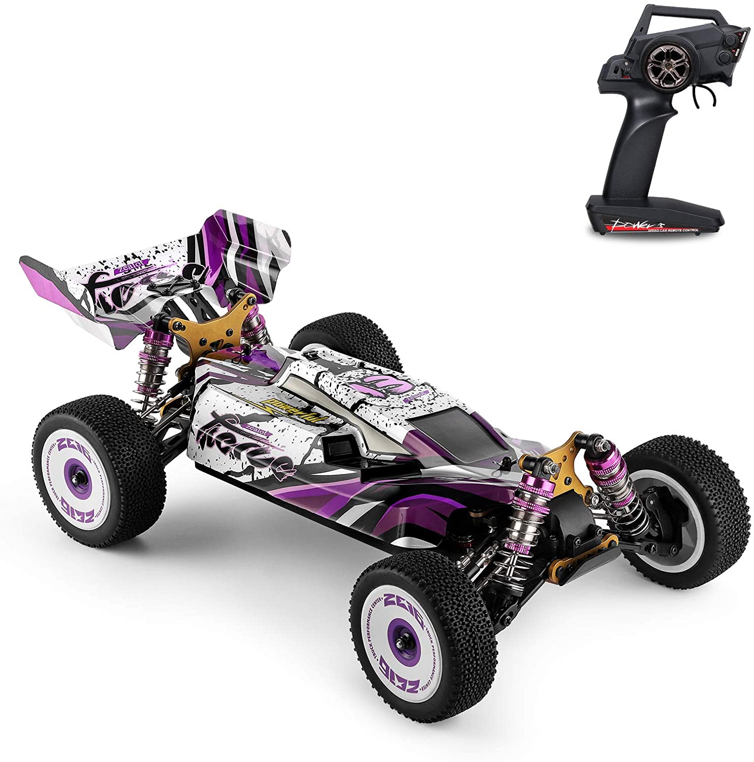 Wltoys 124019 RTR 1/12 2.4G 4WD 60km/h Metal Chassis RC Car Off-Road Climbing Truck Vehicles Models