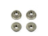 TITANIUM WHEEL NUTS M4 (4) - RACERC
